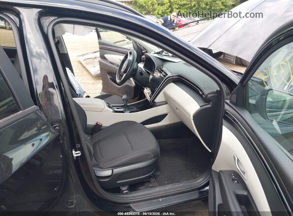 5NMJBCDE7RH384510 2024 HYUNDAI TUCSON Black Widok wnętrza z przodu