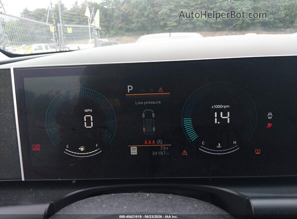 5NMJBCDE8SH506281 2025 HYUNDAI TUCSON Blue Vista de los asientos traseros