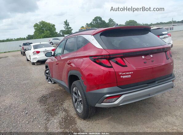 5NMJBCDE8SH520813 2025 HYUNDAI TUCSON Red Rear left