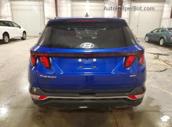 5NMJBCDEXRH309414 2024 HYUNDAI TUCSON Blue Vista trasera