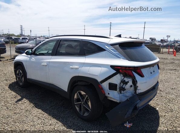 5NMJBCDEXSH558642 2025 HYUNDAI TUCSON White უკანა მარცხენა
