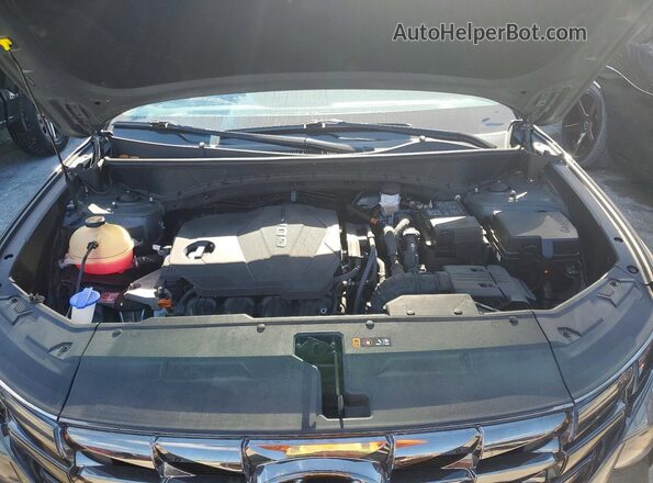 5NMJC3AE0NH120816 2022 HYUNDAI TUCSON Gray Вид підкапотного простору