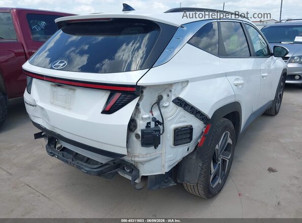 5NMJC3AE1NH121117 2022 HYUNDAI TUCSON Белый Задняя правая четверть