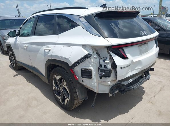 5NMJC3AE1NH121117 2022 HYUNDAI TUCSON Белый Задняя левая четверть