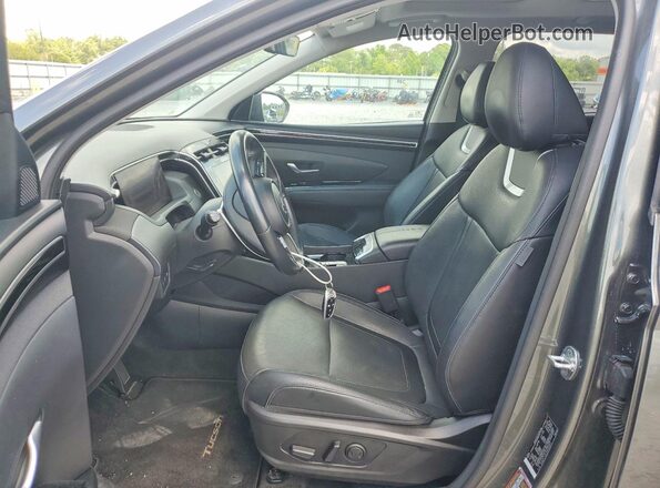 5NMJC3AE2NH155891 2022 HYUNDAI TUCSON Charcoal წინა სალონის ხედი