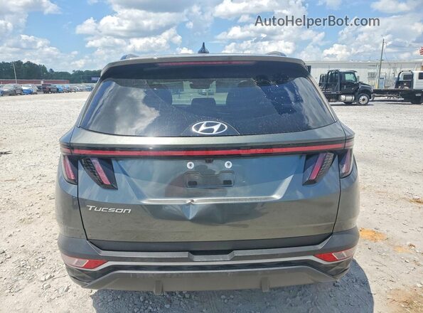 5NMJC3AE2NH155891 2022 HYUNDAI TUCSON Charcoal უკანა ხედი