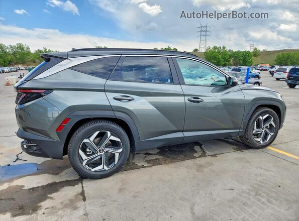 5NMJC3AE3NH130367 2022 HYUNDAI TUCSON Gray Задня права чверть