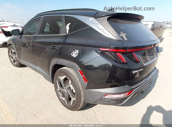 5NMJC3AE8NH059585 2022 HYUNDAI TUCSON Black Rear left