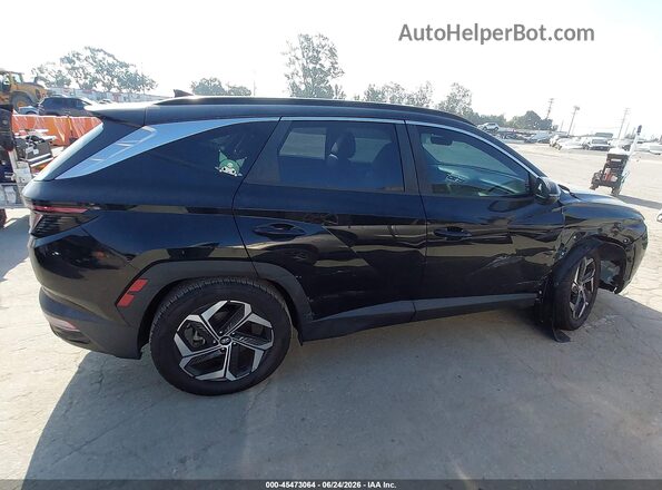 5NMJC3AE8NH059585 2022 HYUNDAI TUCSON Black Rear interior view