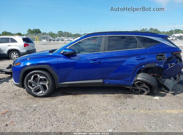 5NMJC3AE9NH089260 2022 HYUNDAI TUCSON Blue Панорамний вид салону 360°