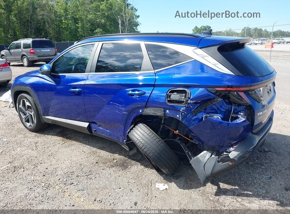 5NMJC3AE9NH089260 2022 HYUNDAI TUCSON Blue Задня ліва чверть