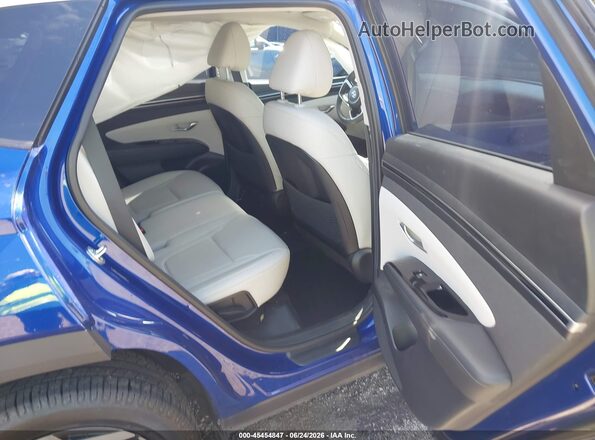5NMJC3AE9NH089260 2022 HYUNDAI TUCSON Blue Вид наклейки з VIN-кодом