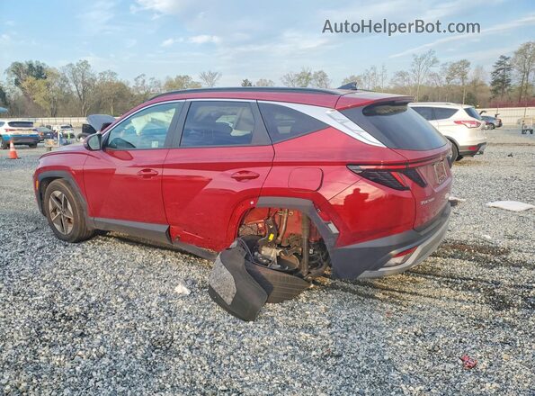 5NMJC3DE2SH490155 2025 HYUNDAI TUCSON Red Trasero izquierdo
