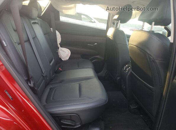 5NMJC3DE2SH490155 2025 HYUNDAI TUCSON Red Vista de los asientos traseros