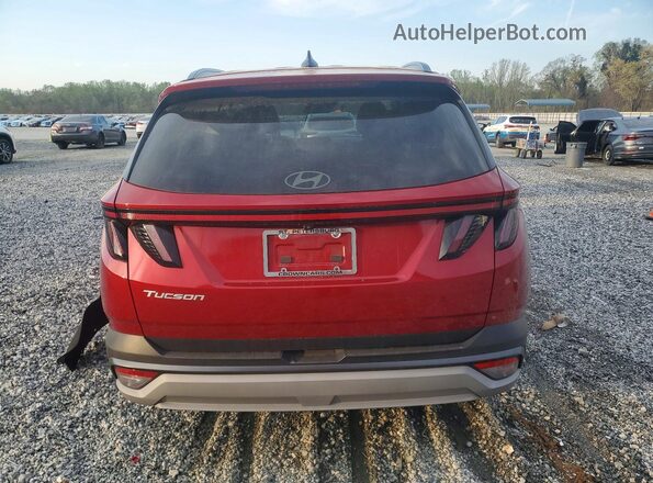 5NMJC3DE2SH490155 2025 HYUNDAI TUCSON Red Vista trasera