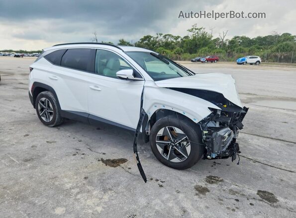 5NMJC3DE2SH502594 2025 HYUNDAI TUCSON White Передня права чверть