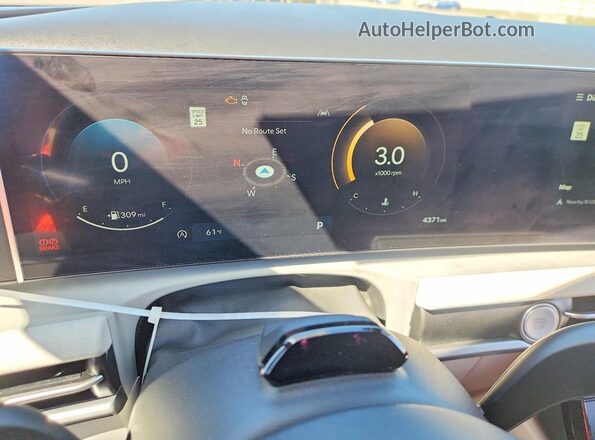 5NMJC3DE2SH588974 2025 HYUNDAI TUCSON Black Dashboard view