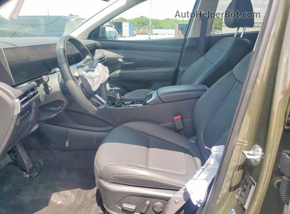 5NMJC3DE6SH528017 2025 HYUNDAI TUCSON Green Вид салону спереду