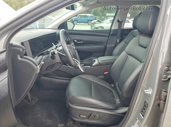 5NMJC3DEXSH491375 2025 HYUNDAI TUCSON Gray Вид салону спереду
