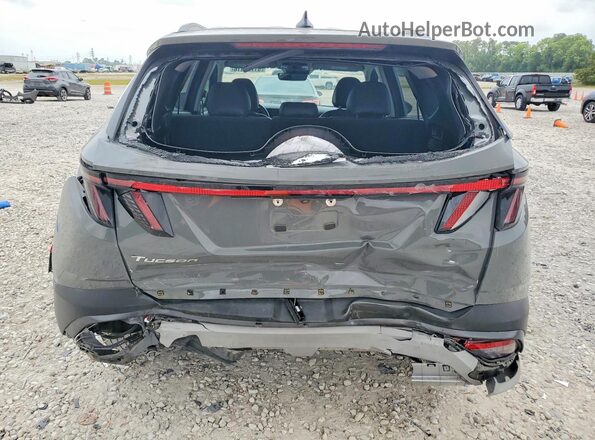 5NMJC3DEXSH491375 2025 HYUNDAI TUCSON Gray Вид ззаду