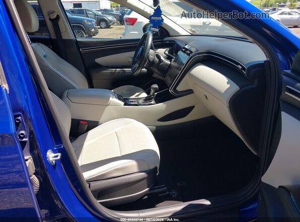 5NMJCCAE0NH130102 2022 HYUNDAI TUCSON Blue Սալոնի դիմացի տեսք