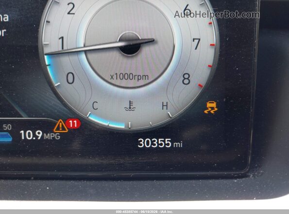 5NMJCCAE0NH130102 2022 HYUNDAI TUCSON Blue 