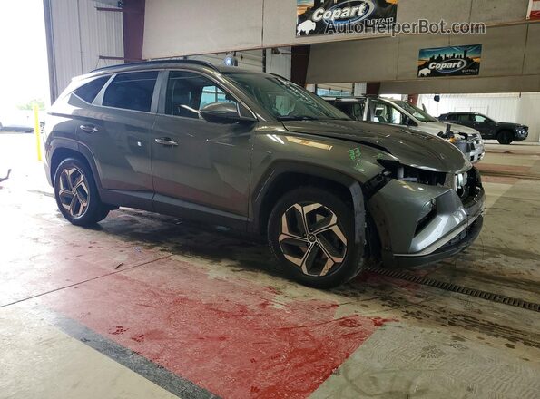 5NMJCCAE1NH009384 2022 HYUNDAI TUCSON Gray 
