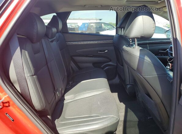 5NMJCCAE1NH157311 2022 HYUNDAI TUCSON Burgundy Widok wnętrza z tyłu