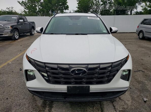 5NMJCCAE2NH019034 2022 HYUNDAI TUCSON White Vista frontal