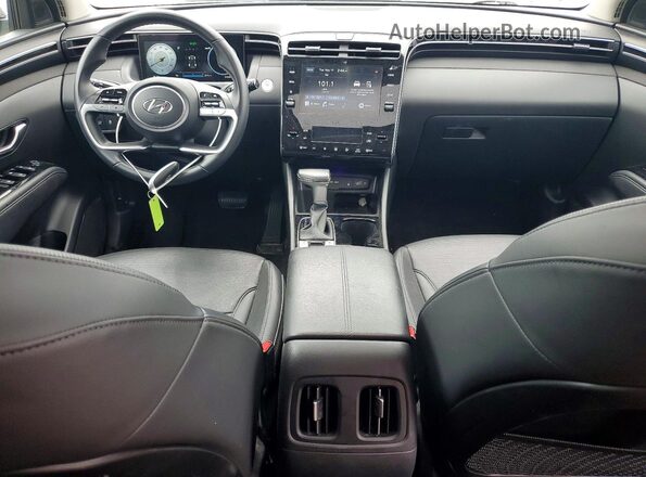 5NMJCCAE2NH019034 2022 HYUNDAI TUCSON White Vista del salpicadero