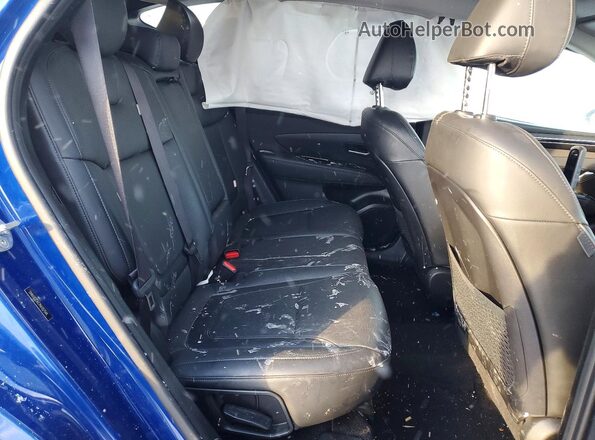 5NMJCCAE2NH157544 2022 HYUNDAI TUCSON Blue Вид задньої частини салону