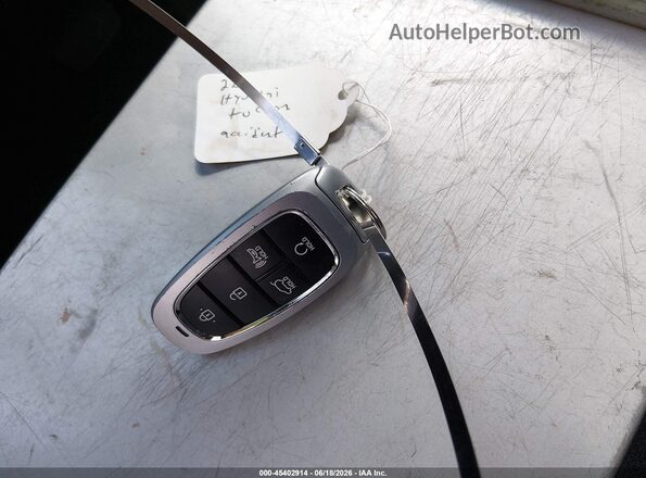 5NMJCCAE3NH125962 2022 HYUNDAI TUCSON White Vista del salpicadero