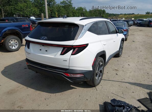 5NMJCCAE3NH125962 2022 HYUNDAI TUCSON White Trasero derecho