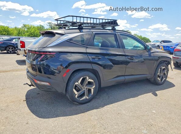 5NMJCCAE5NH058720 2022 HYUNDAI TUCSON Black Trasero derecho