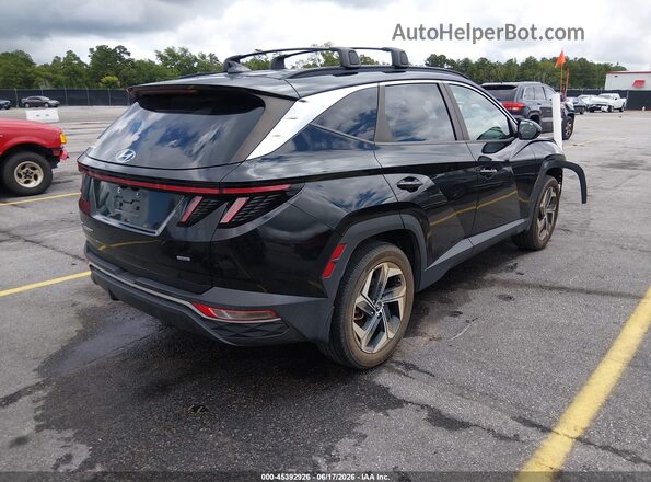 5NMJCCAE5NH063836 2022 HYUNDAI TUCSON Черный Задняя правая четверть
