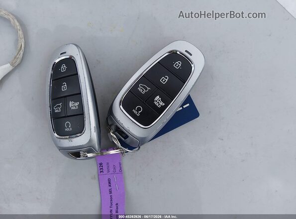 5NMJCCAE5NH063836 2022 HYUNDAI TUCSON Черный Вид панели приборов