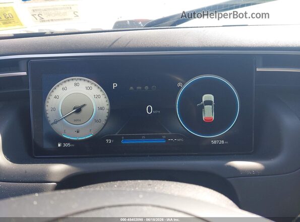 5NMJCCAE5NH086338 2022 HYUNDAI TUCSON Gray Widok tylnych siedzeń