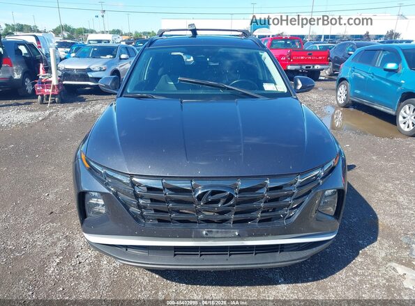 5NMJCCAE5NH086338 2022 HYUNDAI TUCSON Gray Widok zestawu wskaźników
