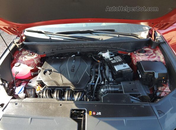 5NMJCCDE5TH718862 2026 HYUNDAI TUCSON Red Widok komory silnika
