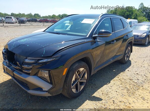 5NMJCCDEXTH637405 2026 HYUNDAI TUCSON Black Առջևի ձախ երեք քառորդ տեսարան