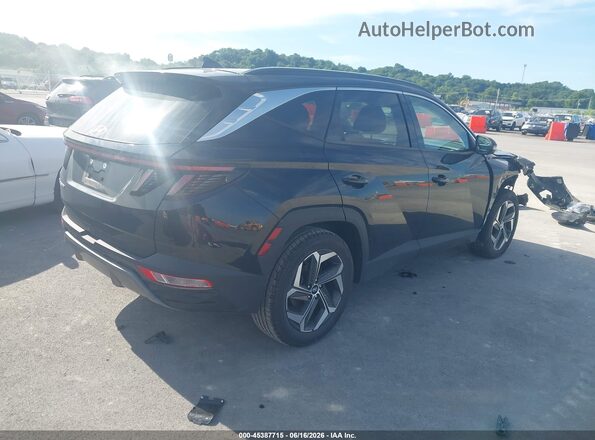 5NMJE3AE0NH042371 2022 HYUNDAI TUCSON Black Tył prawy