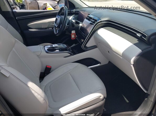 5NMJE3AE2NH038001 2022 HYUNDAI TUCSON Black Front interior view