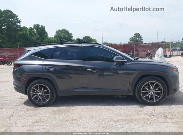 5NMJE3AE2NH064940 2022 HYUNDAI TUCSON Серый Вид задней части салона