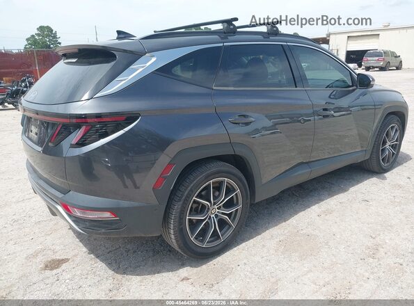 5NMJE3AE2NH064940 2022 HYUNDAI TUCSON Серый Задняя правая четверть