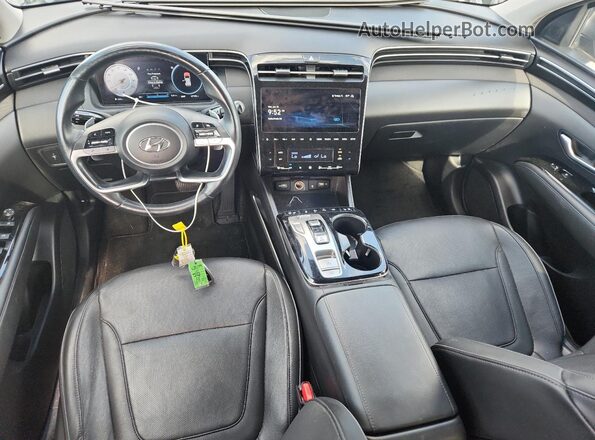 5NMJE3AE2NH142438 2022 HYUNDAI TUCSON Gray წინა პანელის ხედი