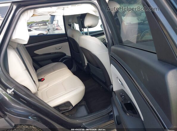 5NMJE3AE2NH147266 2022 HYUNDAI TUCSON Black Вид наклейки з VIN-кодом