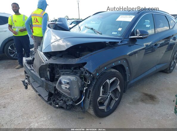 5NMJE3AE2NH147266 2022 HYUNDAI TUCSON Black Вид спереду
