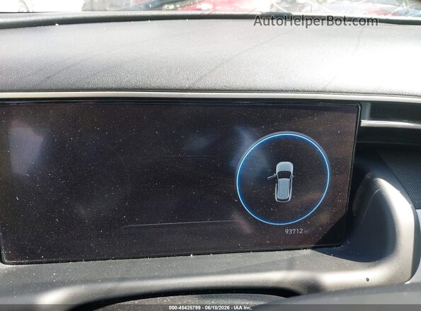 5NMJE3AE2NH147266 2022 HYUNDAI TUCSON Black Вид задніх сидінь