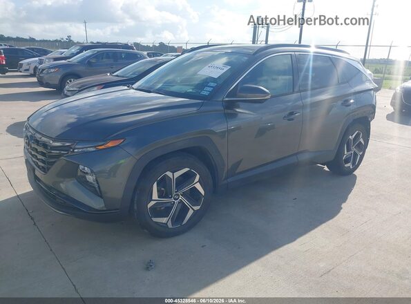 5NMJE3AE3NH139712 2022 HYUNDAI TUCSON Gray Front left