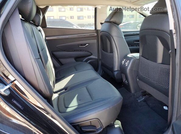 5NMJE3AE3PH197953 2023 HYUNDAI TUCSON Black Widok tylnych siedzeń